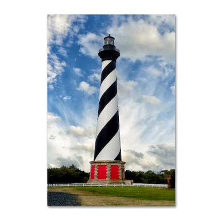 PIPA Fine Art 'Cape Hatteras Lighthouse' Canvas Art,22x32